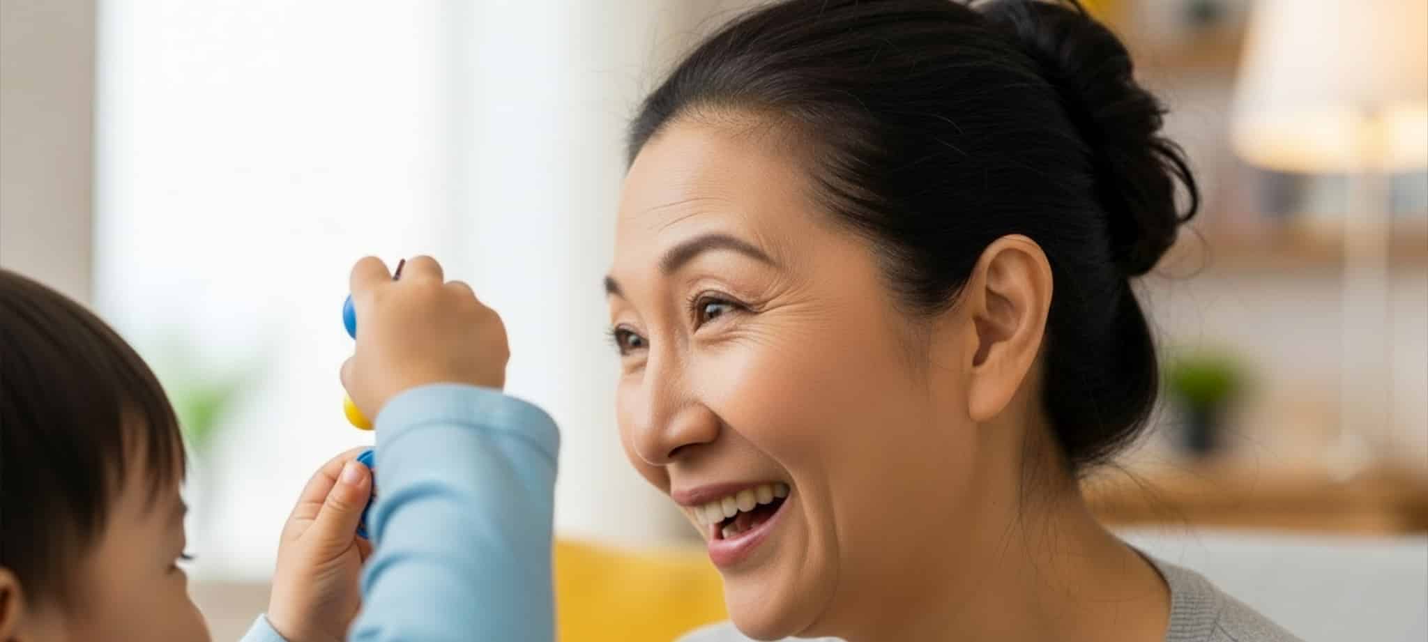 沒有眼皮下垂 眉壓眼 明顯有精神