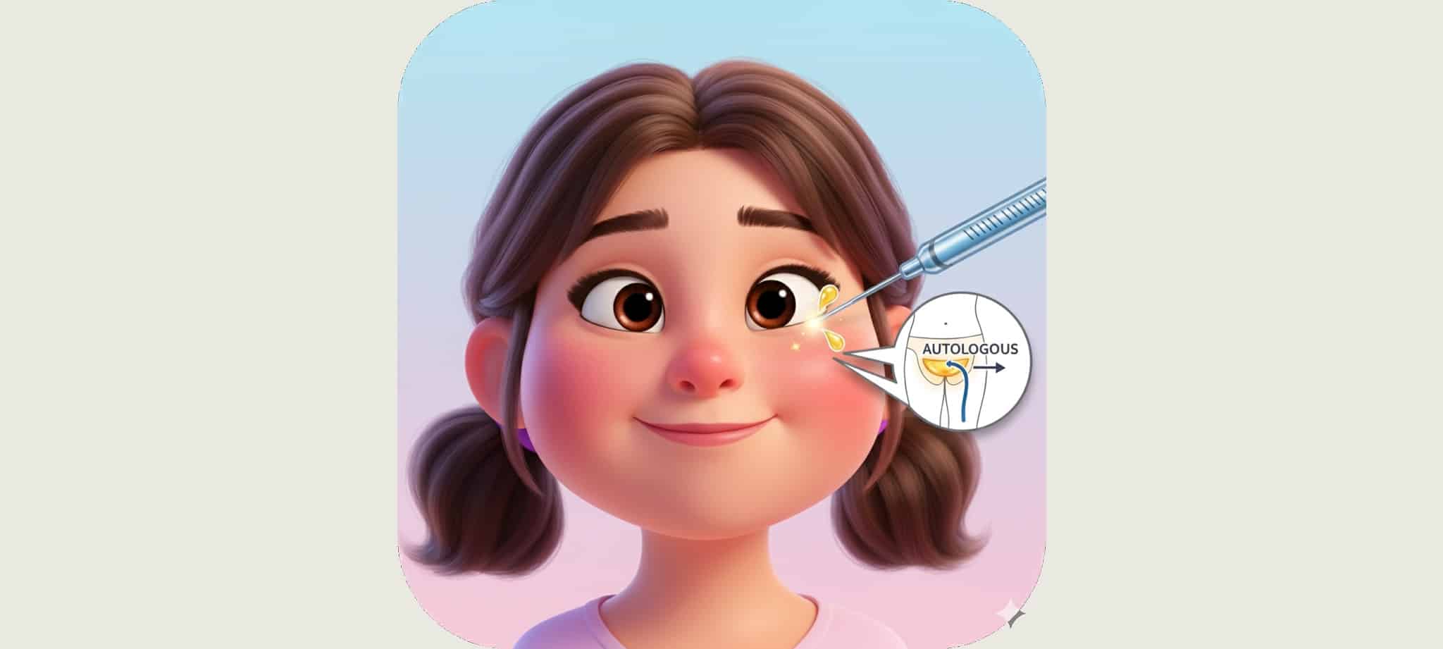 臉部補脂，能夠更自然澎潤，達成中臉年輕化