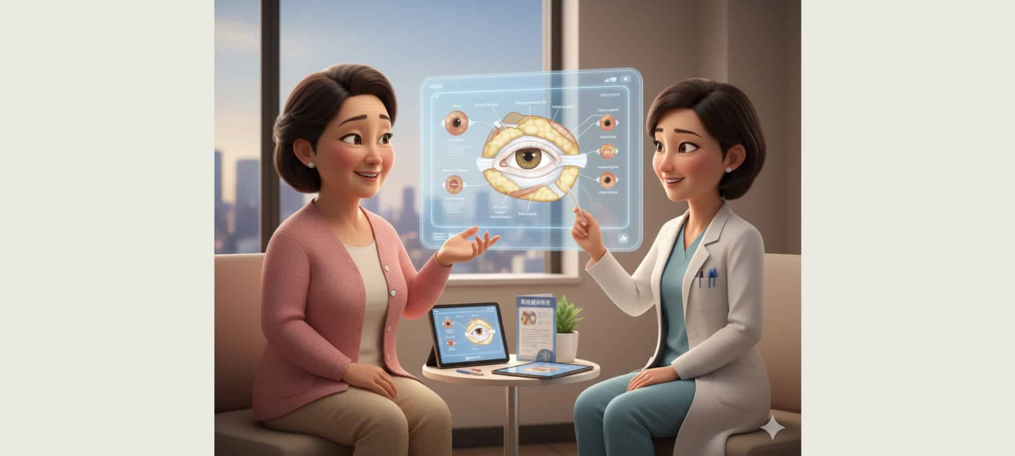 眼袋重修手術成功的關鍵是術前良好的溝通