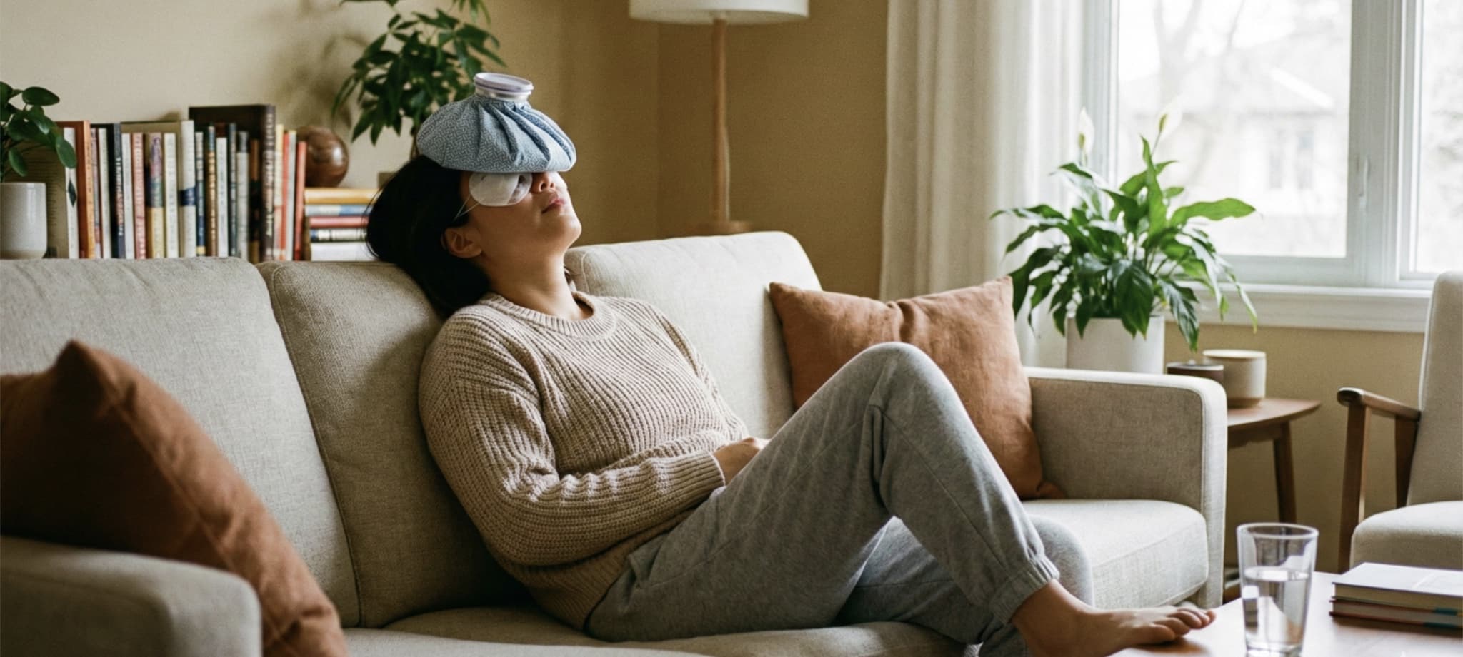 眼袋手術後 恢復期認真冰敷可以抑制腫脹