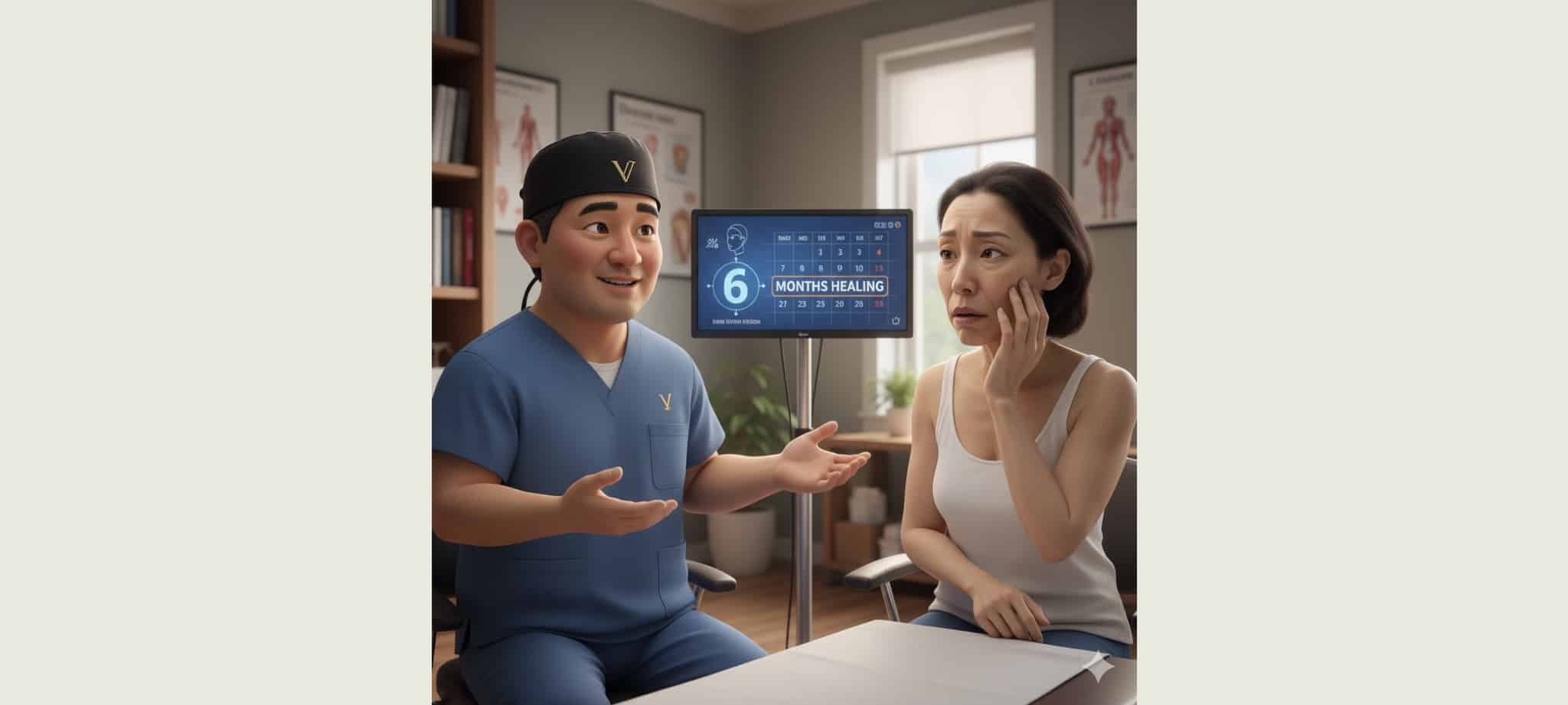 拉皮手術失敗後的重修拉皮手術 要等六個月到一年