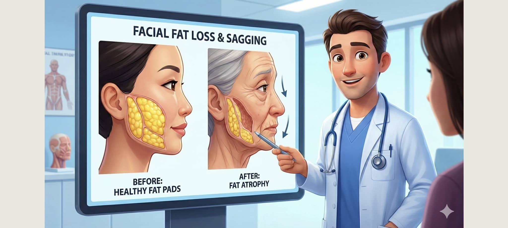 急速減肥臉垮怎麼辦?瘦瘦針臉造成的皮鬆肉垮,拉皮還是補脂才有效? 1 使用瘦瘦針之後 臉部組織萎縮會讓臉部鬆弛垮下