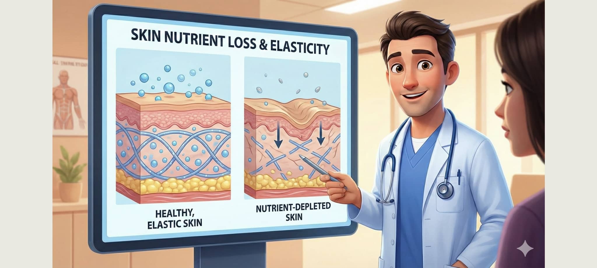 急速減肥臉垮怎麼辦?瘦瘦針臉造成的皮鬆肉垮,拉皮還是補脂才有效? 2 皮膚因為瘦瘦針造成營養流失會導致皮膚失去彈性 鬆弛