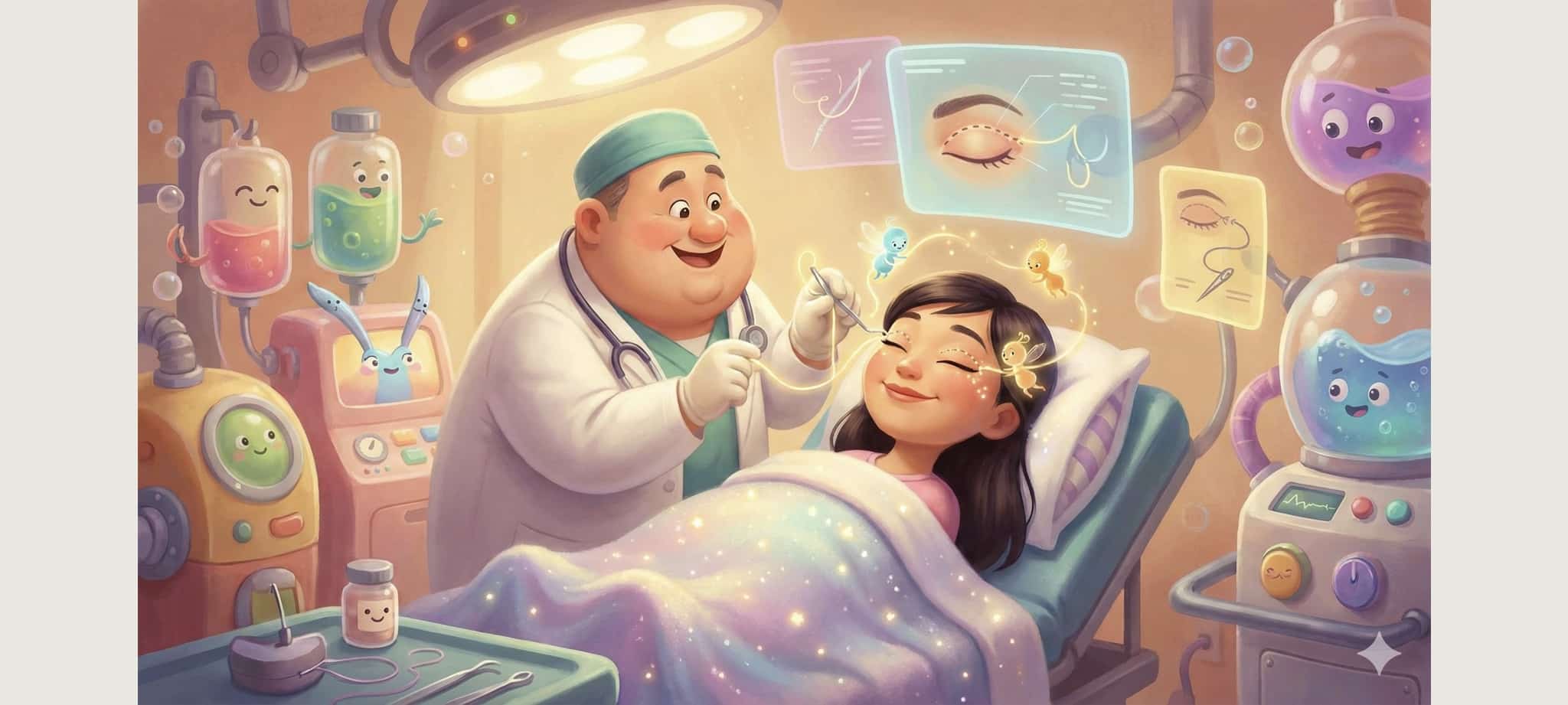 雙眼皮維持多久?縫與割的差異?葉亘耕醫師分析手術效果與眼皮脂肪處理 1 縫雙眼皮 恢復快速 但是有縫線鬆脫可能